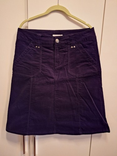 Damen kord rock schwarz gr - kord-,