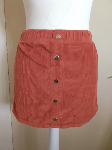 Minirock rock orange kord - rock,