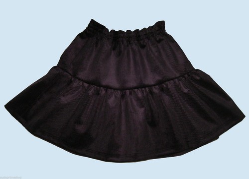Mädchen kordrock volant - ,